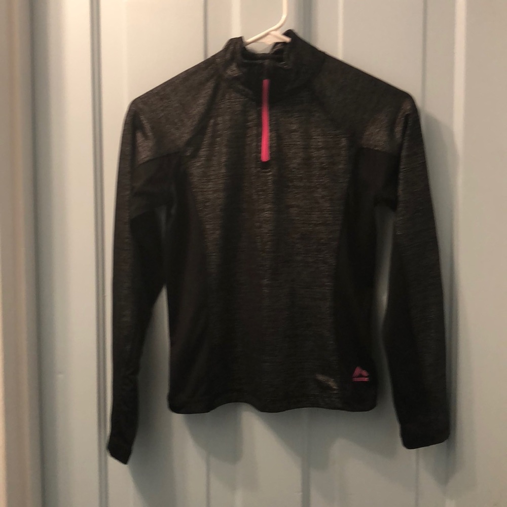 RBX girls 12 black jacket performance dri